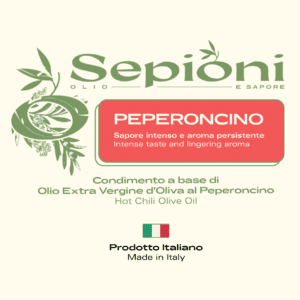 Condimento di Olio Extra Vergine d’Oliva al Peperoncino