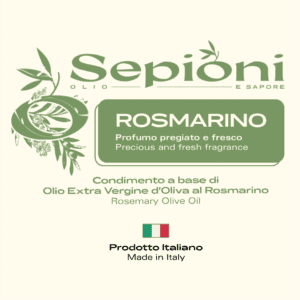 Condimento di Olio Extra Vergine d’Oliva al Rosmarino